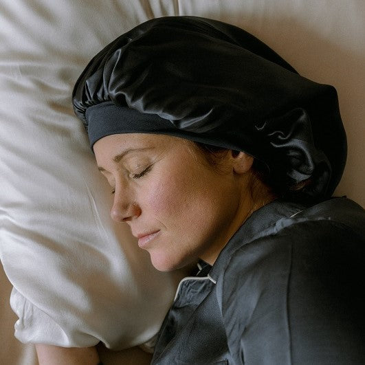 BONNET DE NUIT PURE SOIE DE MÛRIER -Made In France-