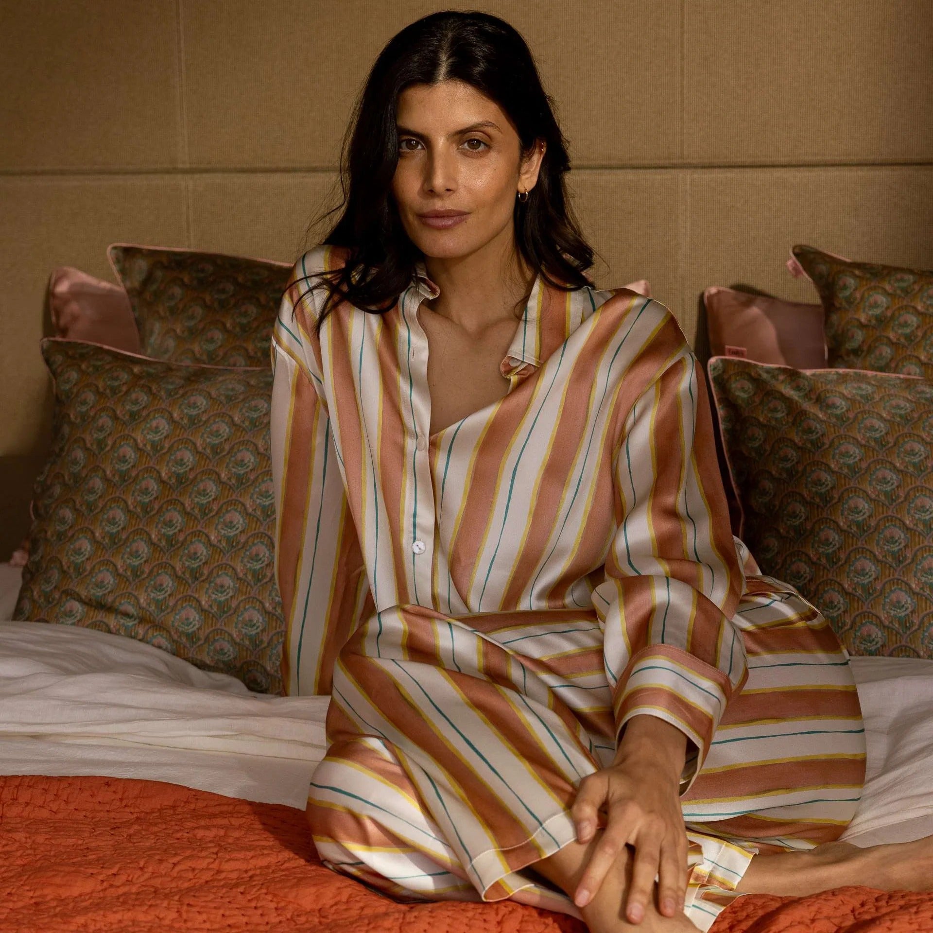 Pyjama Oversize 100% pure soie de mûrier