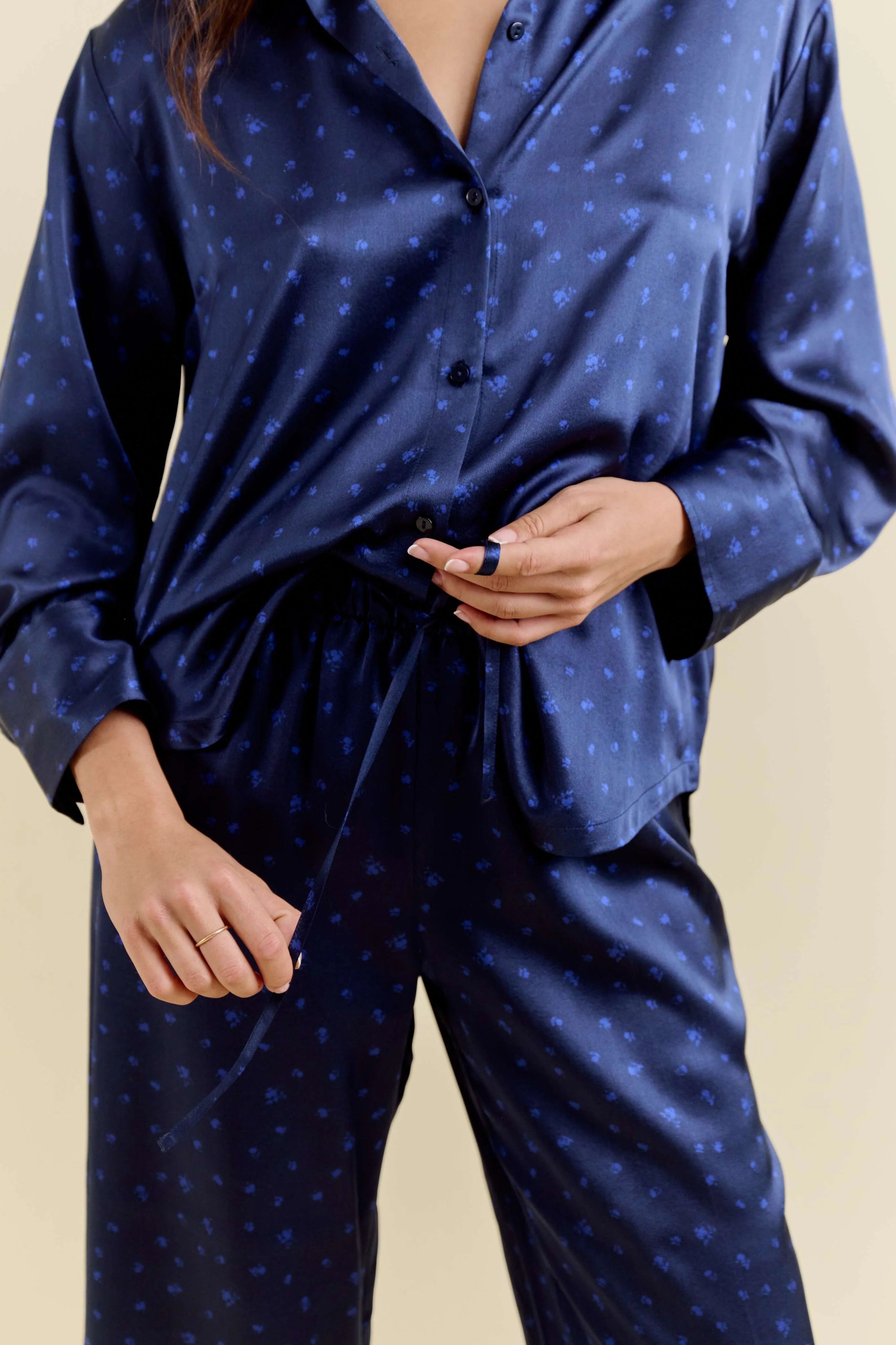 Pyjama Oversize 100% pure soie de mûrier