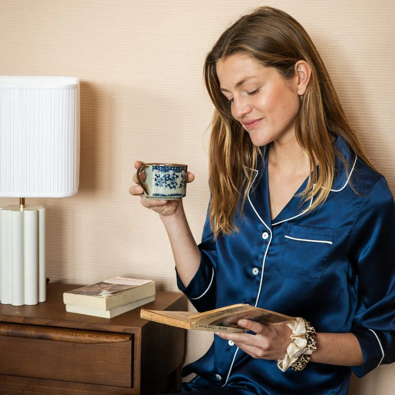 Pyjama femme pure soie