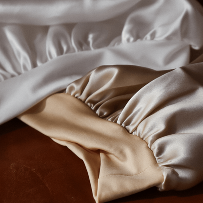 BONNET DE NUIT PURE SOIE DE MÛRIER -Made In France-