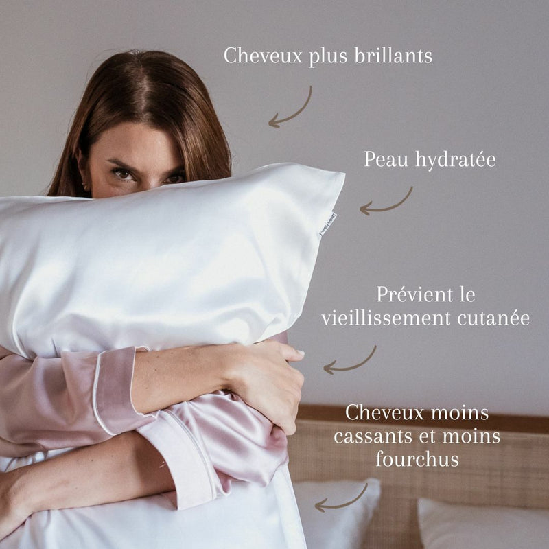 MASQUE DE SOMMEIL PURE SOIE DE MÛRIER -Made In France-