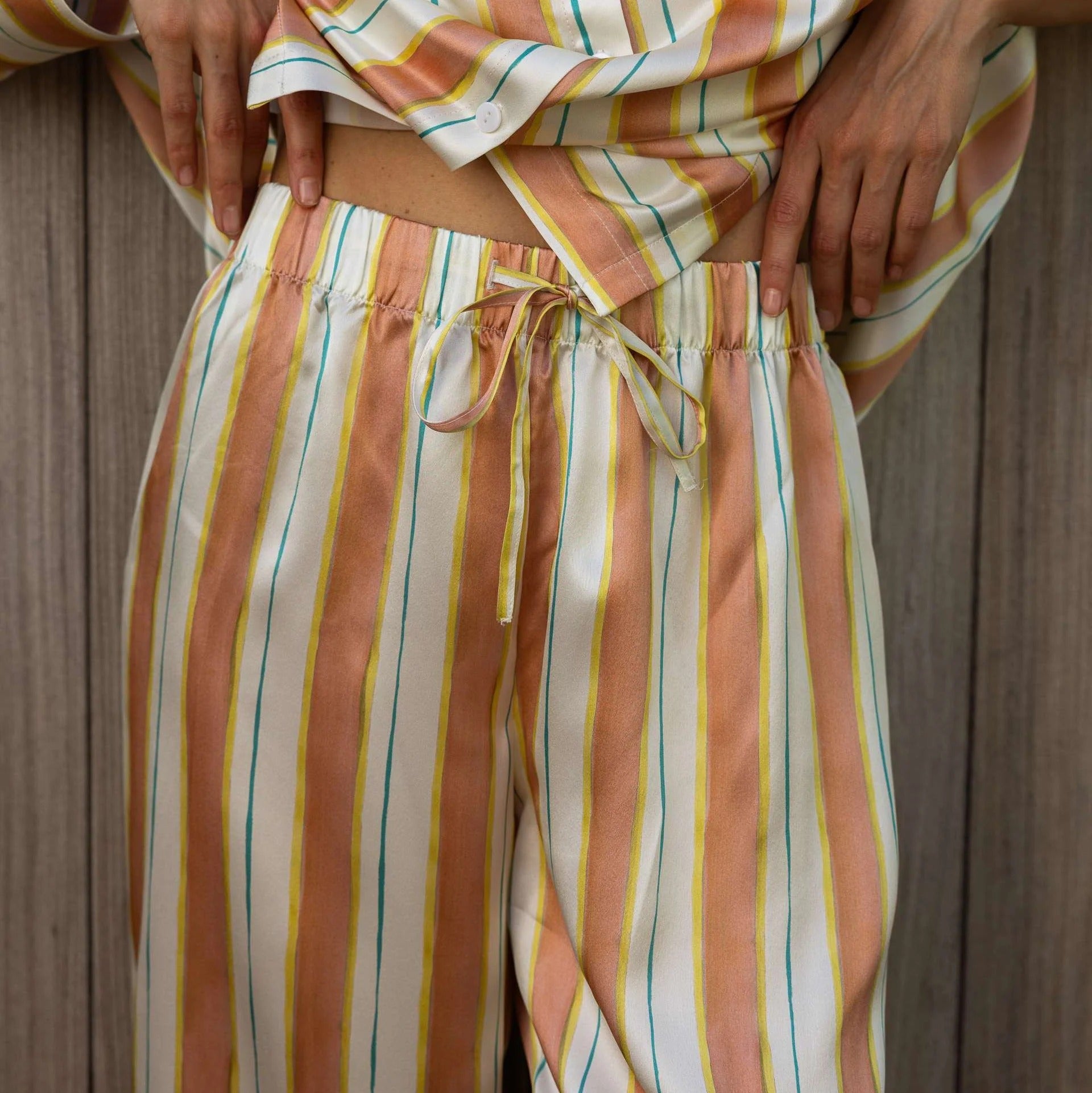 Pyjama Oversize 100% pure soie de mûrier