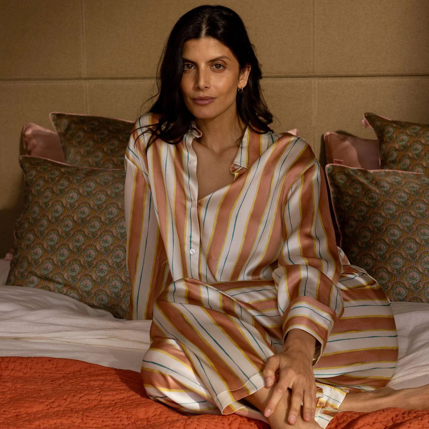 Pyjama Oversize 100% pure soie de mûrier