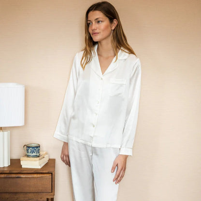 Pyjama femme pure soie